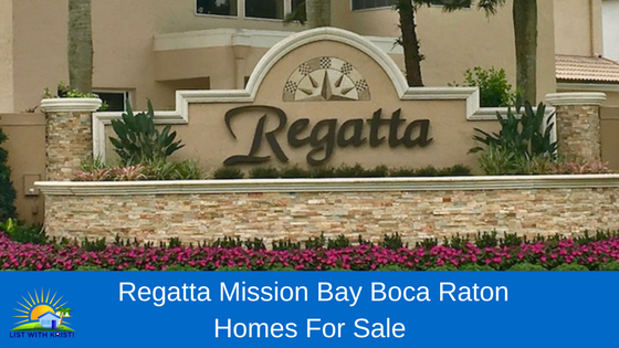 Regatta Mission Bay Boca Raton Home